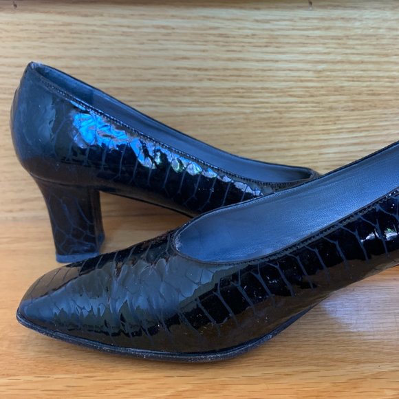 Retro Vero Cuoio High Heel Shoes - Picture 3 of 4